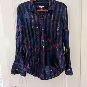 Equipment Femme Silk Button Down Shirt